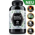 365 Magnesium Kapseln Hochdosiert | Made in Germany I hoch Bioverfügbar I VEGAN