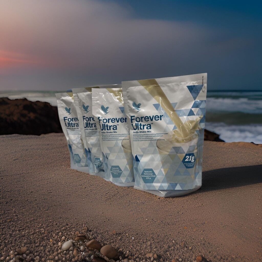 4x Forever Ultra Vanilla Shake Sojaisolat Sojaprotein 10/2025