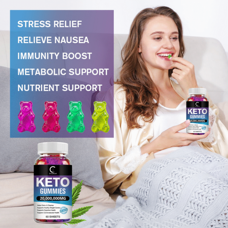 60pcs Keto Gummis Gewichtsverlust &Fatburner,starker Bauch Abnehmen