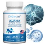 Alpha-Liponsäure – 600 mg pro Portion – 60 Kapseln