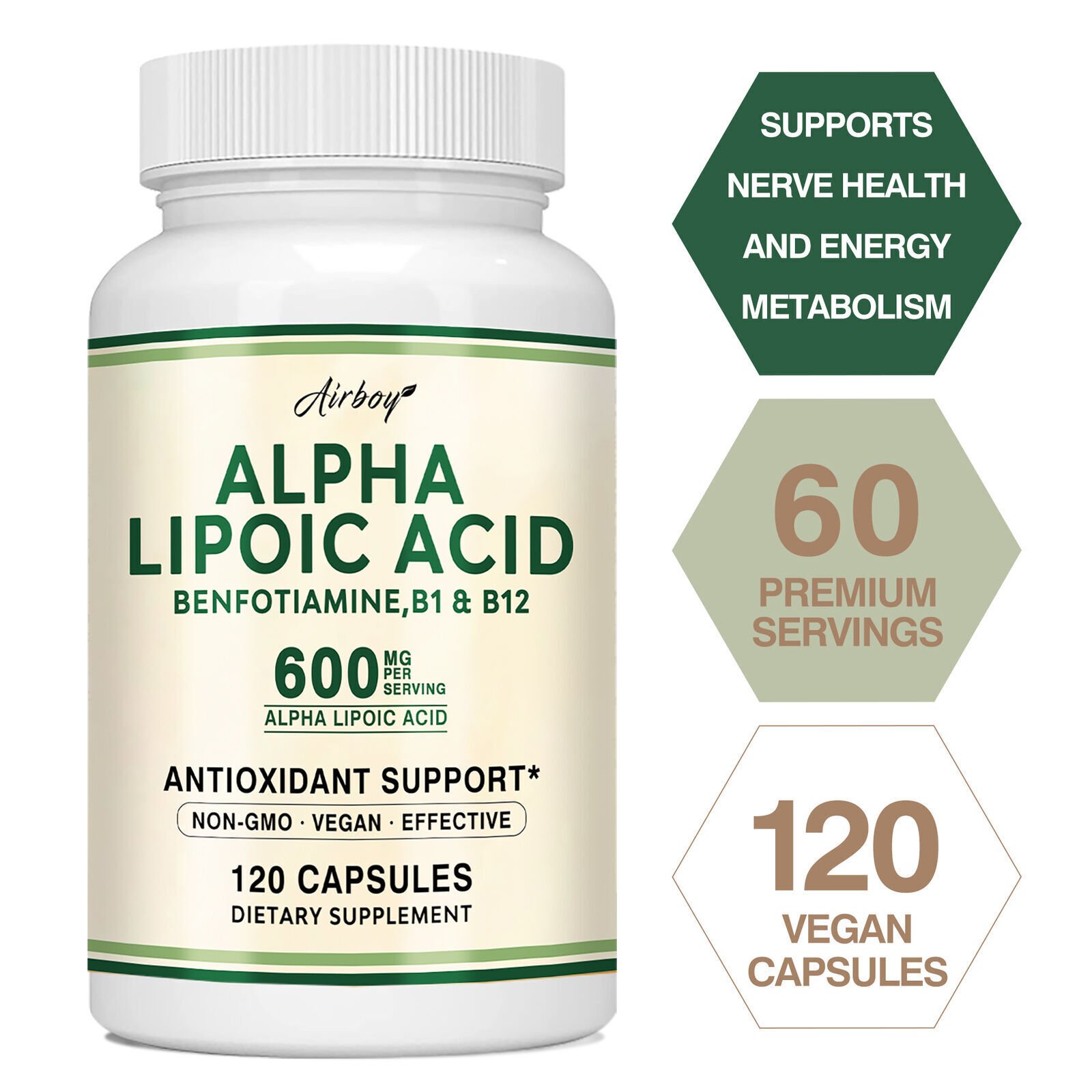 Alpha-Liponsäure 600 mg - Unterstützung des Blutzuckers und des Alpha-Liponsäure 600 mg - Unterstützung des Blutzuckers und des
