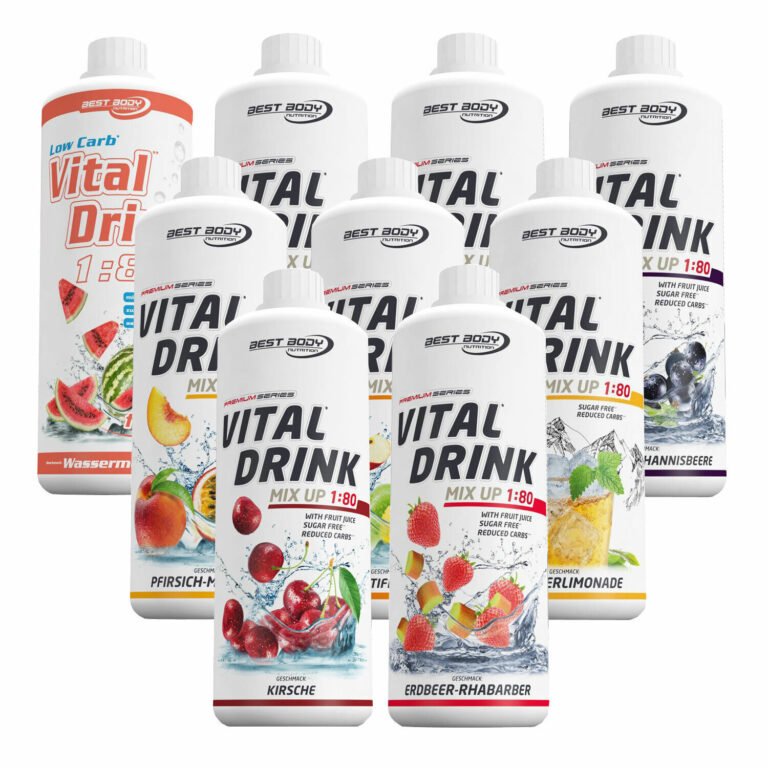 Best Body Nutrition Vital Drink Multifrucht - 1000ml Getränkekonzentrat
