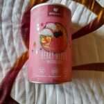 BREKKY BERRY VIBES Smoothie Bowl Vegan 100% natürlich Zutaten geöffnet