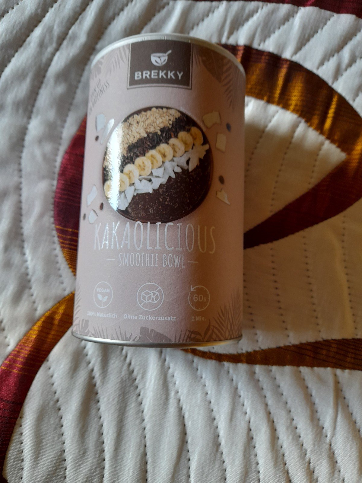 BREKKY KAKAOLICIOUS Smoothie Bowl Vegan 100% natürlich Zutaten BREKKY KAKAOLICIOUS Smoothie Bowl Vegan 100% natürlich Zutaten