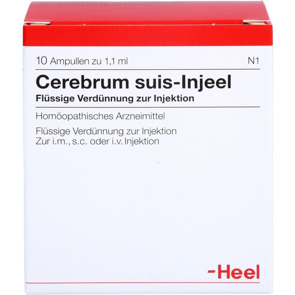 CEREBRUM SUIS Injeel Ampullen 10 St PZN00193312 CEREBRUM SUIS Injeel Ampullen 10 St PZN00193312