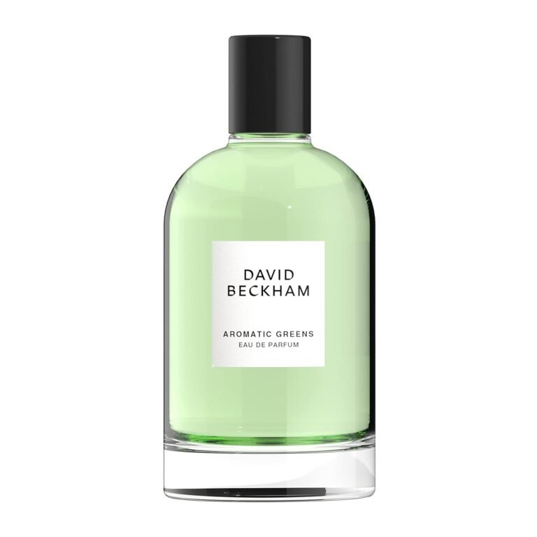 David Beckham Aromatic Greens, Eau de Parfum for him, holzig-grüner Herrenduft, Glasflakon, 100 ml