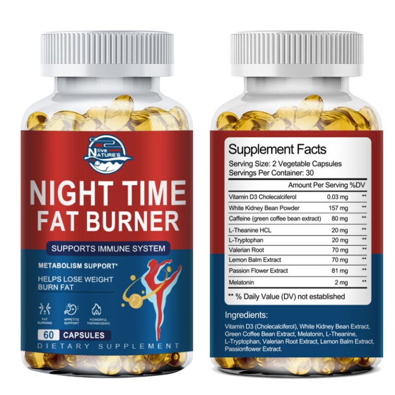 FAT BURNER Kapseln - Abnehmen für Gewichtsverlust - Appetitzügler- 10/60/120PCS