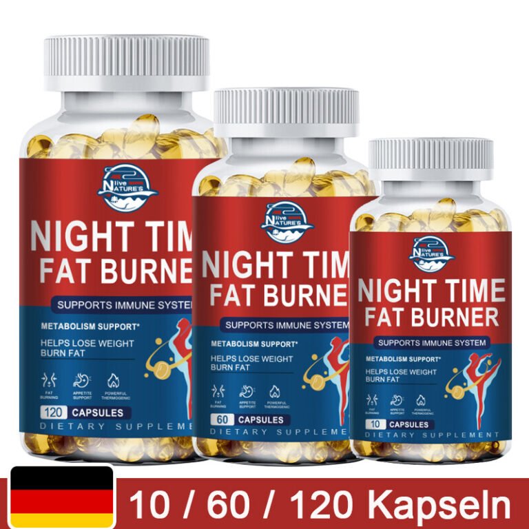 FAT BURNER Kapseln - Abnehmen für Gewichtsverlust - Appetitzügler- 10/60/120PCS