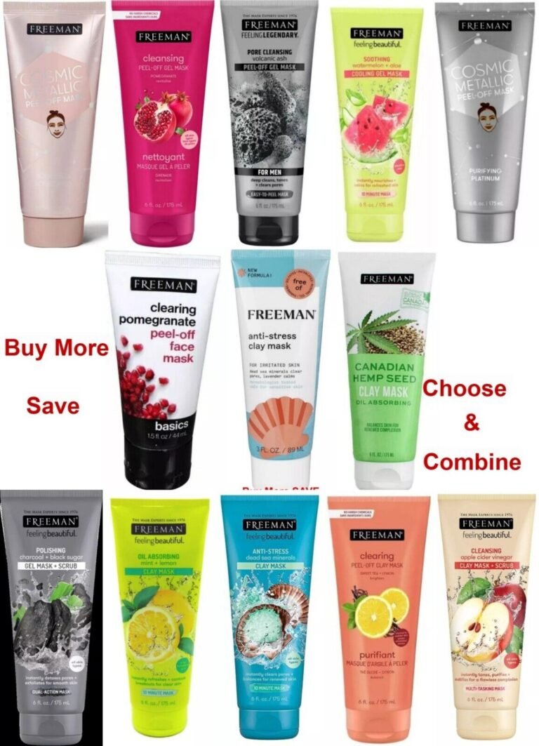 Freeman Facial Apple Cider Vinegar Clay Mask Scrub 6oz