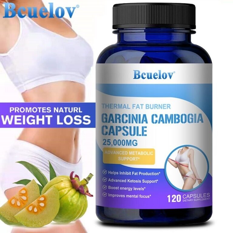 Garcinia Cambogia Kapseln 25.000 Mg Fördern Die Natürliche Gewichtsabnahme