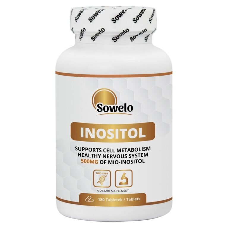 Inositol 500 mg – Myo-Inositol für PCOS, Zyklus & Hormonbalance – Sowelo