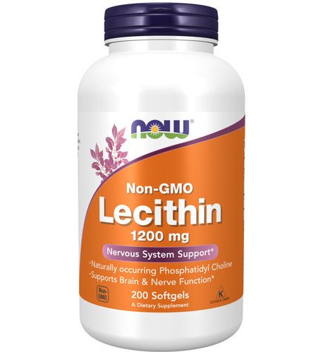 Lecithin 200 Sgels 1200 MG Von Now Foods Lecithin 200 Sgels 1200 MG Von Now Foods