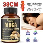 Maca 6000mg+ Ashwagandha 500mg+ Ginseng 500mg+ Tribulus, hochdosiert Kapseln