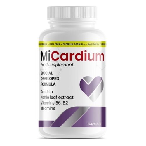 MiCardium Original Maxi Packung 60 Kapseln Kapseln mit Vitaminen MiCardium Original Maxi Packung 60 Kapseln Kapseln mit Vitaminen