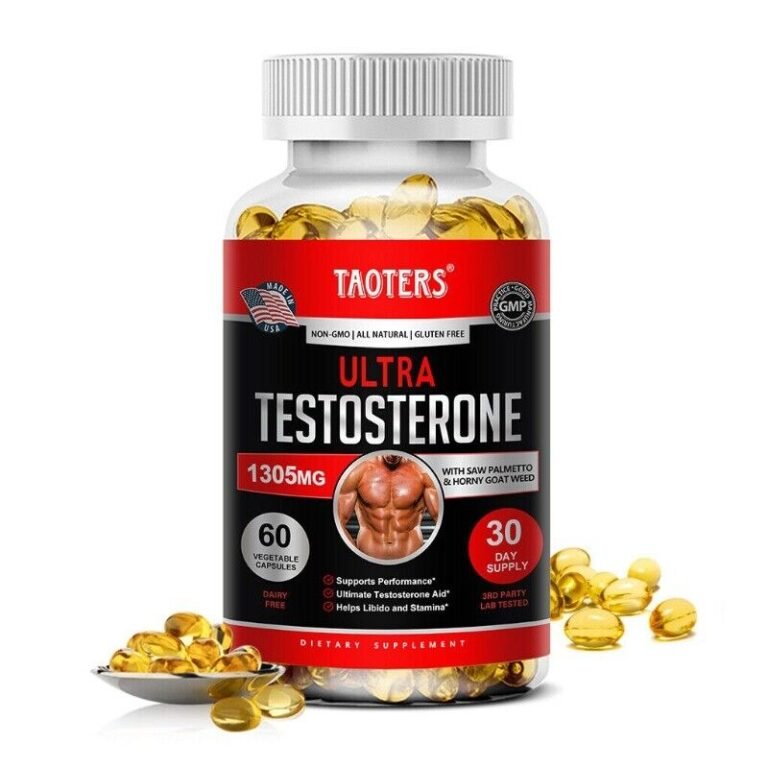 Muskelaufbauendes Testosteronpräparat – 30 Bis 120 Kapseln