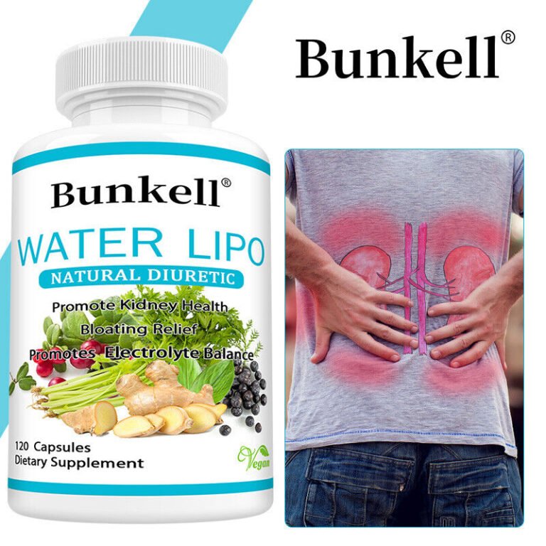 Natürliches Lipodiuretikum zur Reinigung mit Elektrolyten und Vitaminen