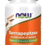 Now Foods Serrapeptase (60,000 SPU) - 60 Vege Kapseln Unflavoured
