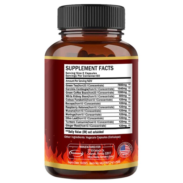 Premium Fat Burner for Women - Abnehmen, Appetit Unterdrücken, Entgiftung