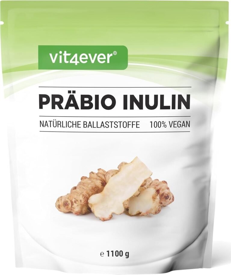 PREMIUM INULIN PULVER 1100 g - natürliche Ballaststoffe - Vegan - Darmflora