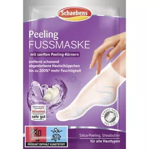 Schaebens peeling foot mask with niacinamide & shea butter FREE SHIPPING Schaebens peeling foot mask with niacinamide & shea butter FREE SHIPPING