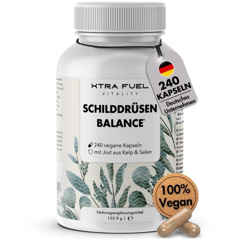Schilddrüsen Balance - Thyro Komplex - Formel mit Kelp, Thymian & Selen