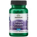 Swanson Lithium Orotate 5mg - 60 Veggie Tabs