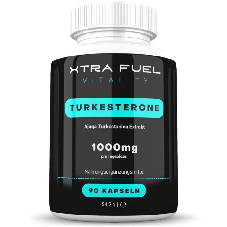 Turkesterone 1000mg | 90 Kapseln hochdosiert + geprüft | Beliebt bei Kraftsport