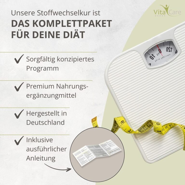 VitaCare 21-Tage-Stoffwechselkur (HCG -Diät) mit Globuli