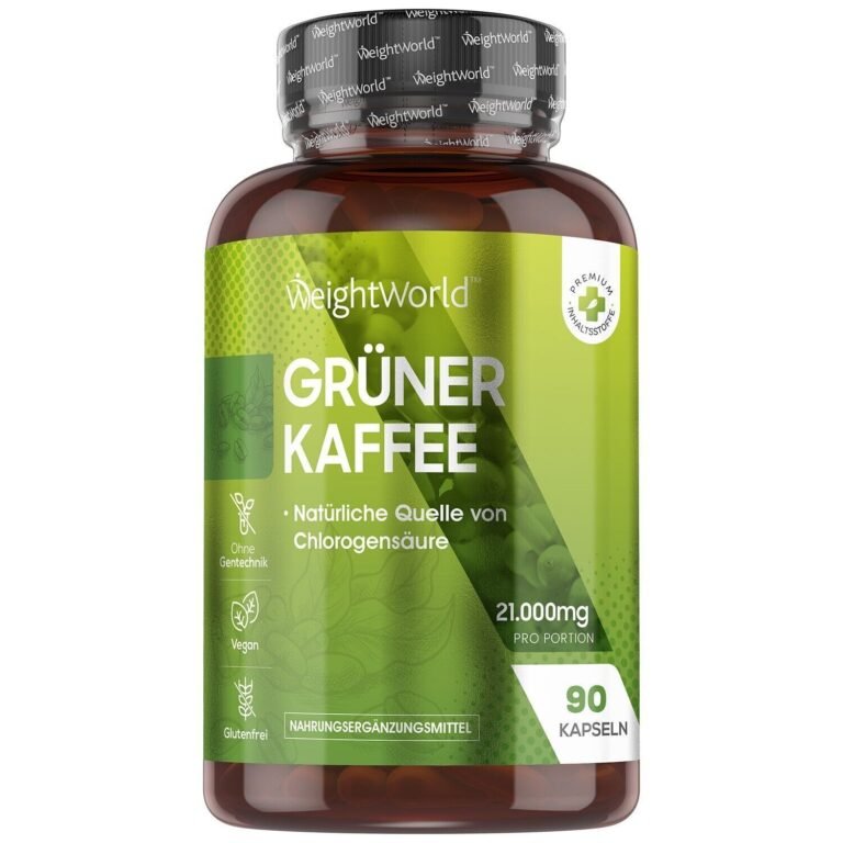 WeightWorld Grüner Kaffee 7000mg - 90 Kapseln