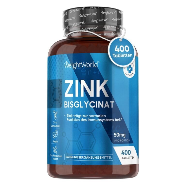 Zink Tabletten - 365Stk - 25mg - Zink hochdosiert zum Stoffwechsel & Immunsystem